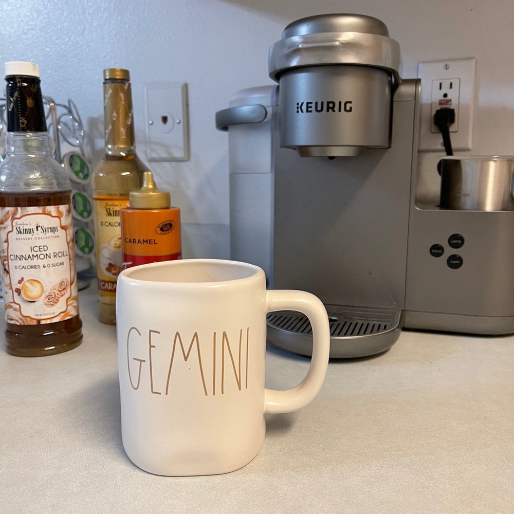 RAE DUNN MUG GEMINI RAE DUNN KITCHEN RAE DUNN HOME RAE DUNN CUP GEMINI ASTROLOGY